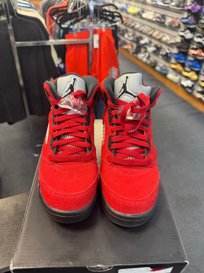 *USED*  Jordan 5 Retro Raging Bull Red (2021) (GS)