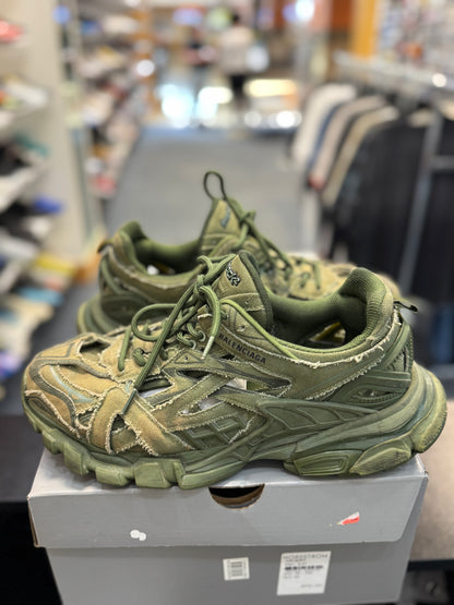*USED* Balenciaga Track.2 Kaki Canvas