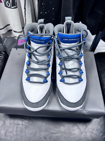 *USED* Jordan 9 Retro Flint Grey French Blue (2026)