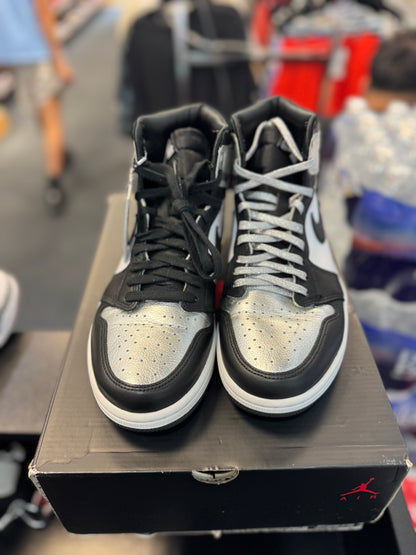 *USED* Jordan 1 Retro High Silver Toe (Women's)