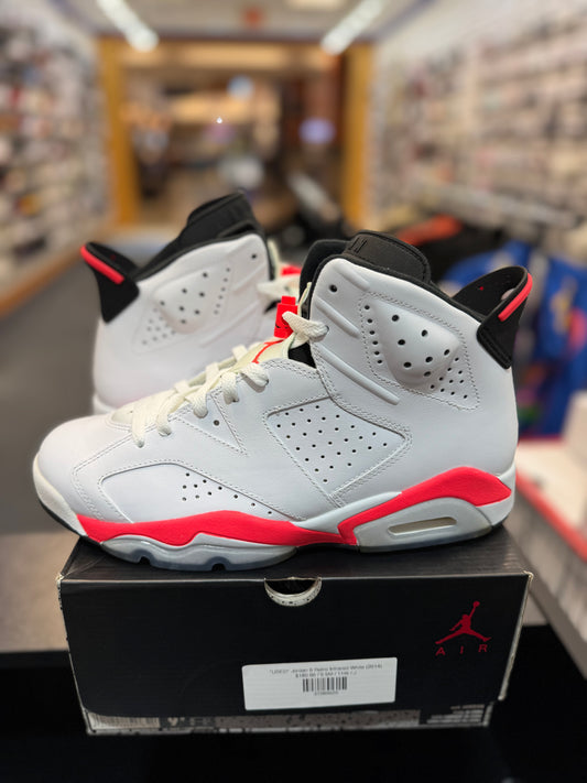 *USED* Jordan 6 Retro Infrared White (2014)