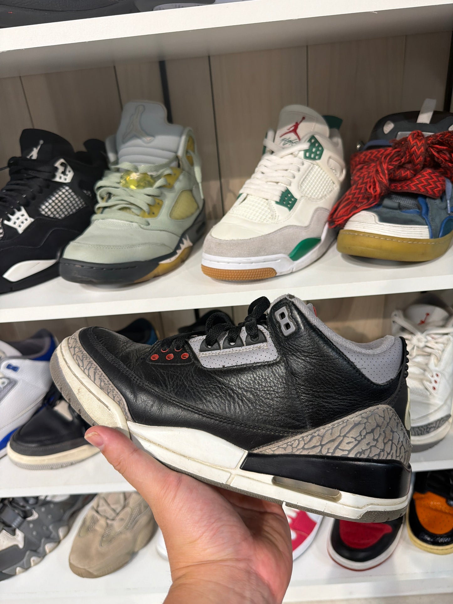 *USED* Jordan 3 Retro OG Black Cement (2024)