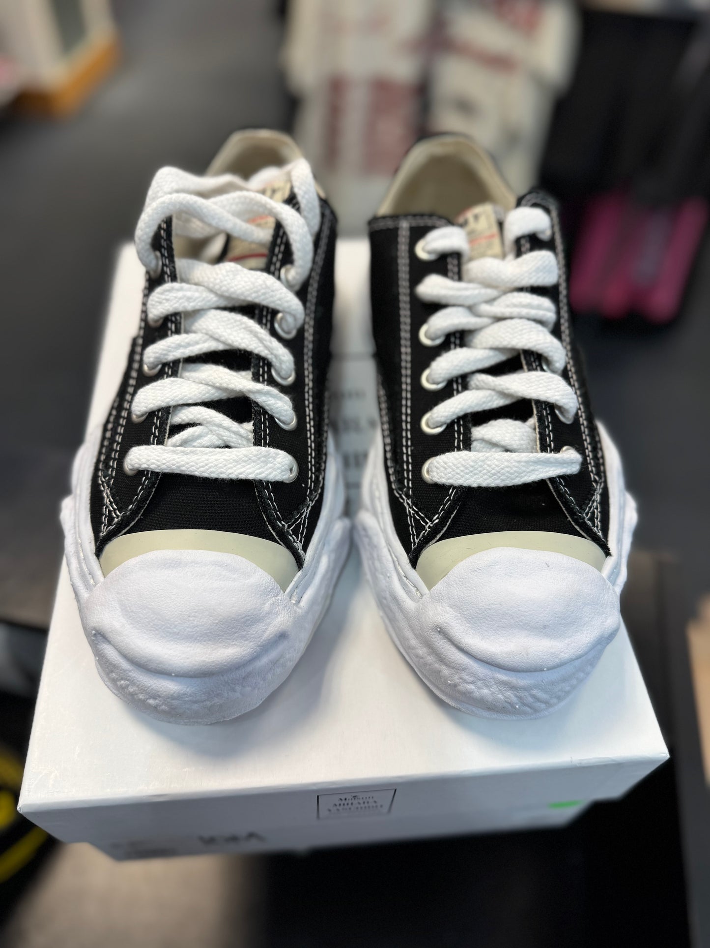 *USED* Maison Mihara Yasuhiro Hank OG Sole Canvas Low