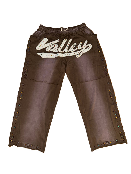 VALE FOREVER SKITTLE SWEATPANTS BROWN