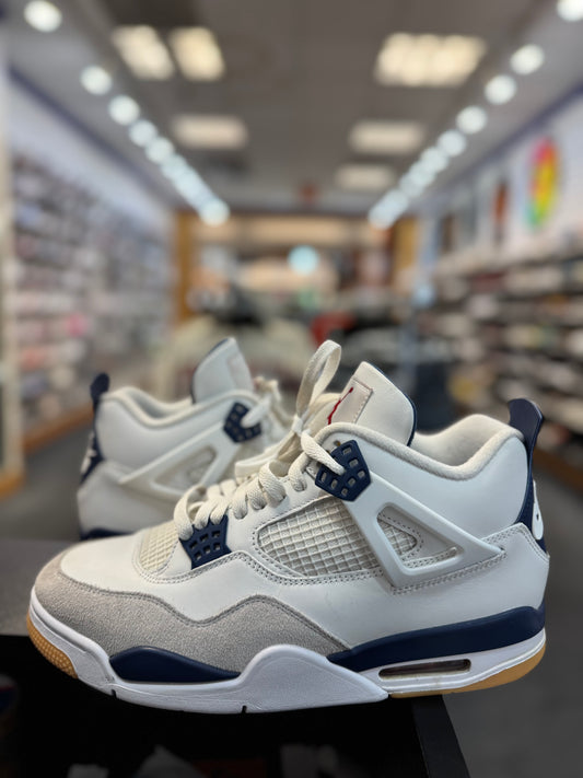 *USED* Jordan 4 Retro SB Navy