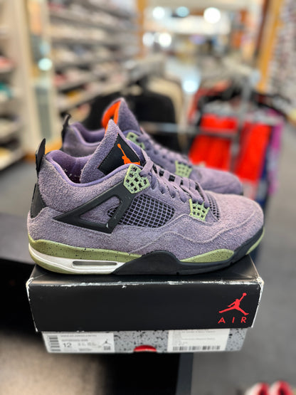 *USED* Jordan 4 Retro Canyon Purple