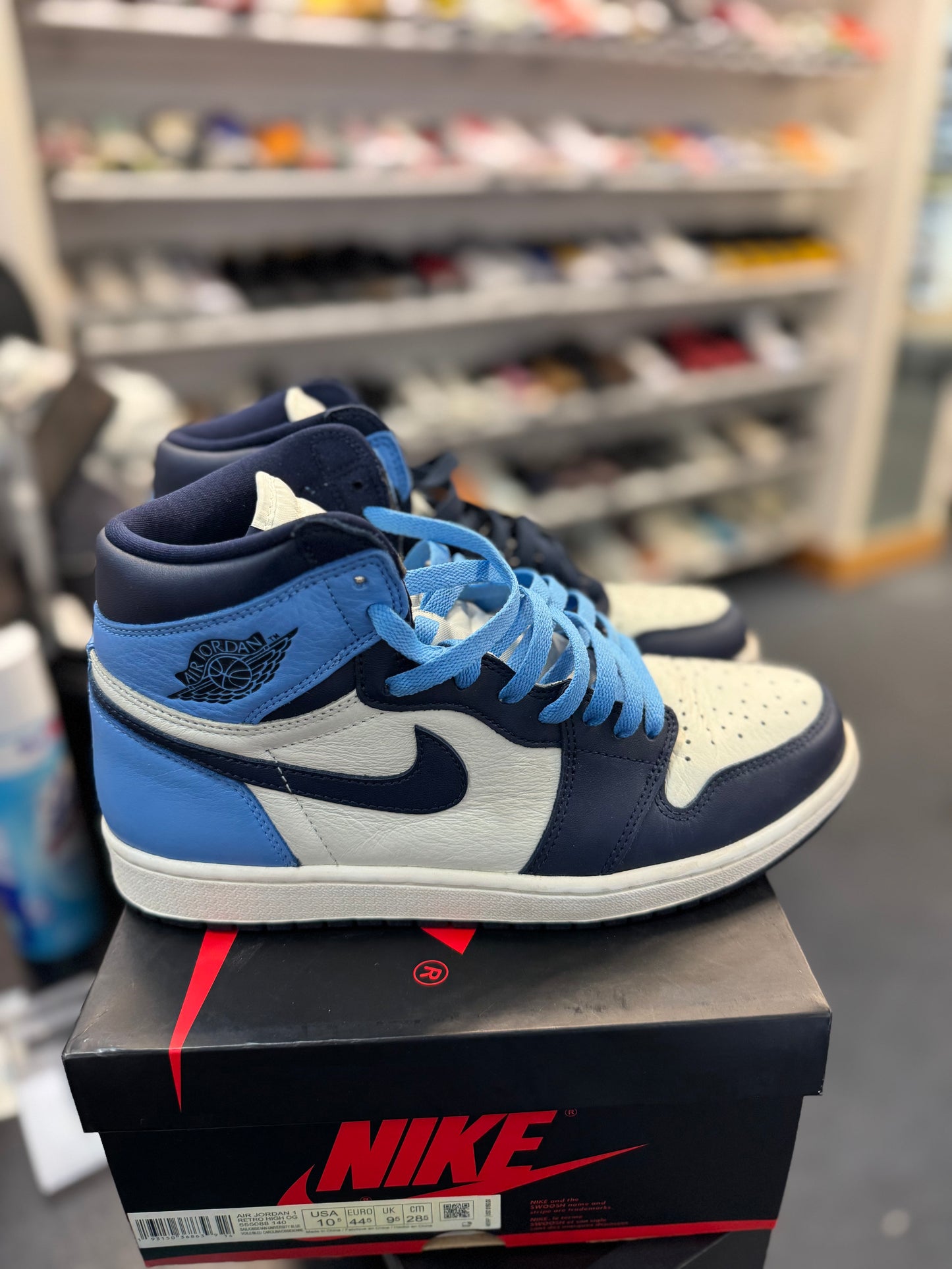 *USED* Jordan 1 Retro High Obsidian