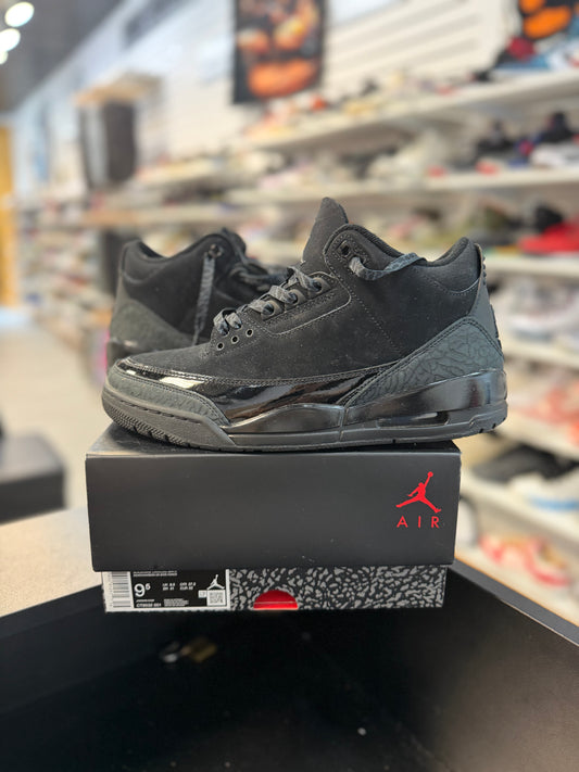 *USED* Jordan 3 Retro Black Cat