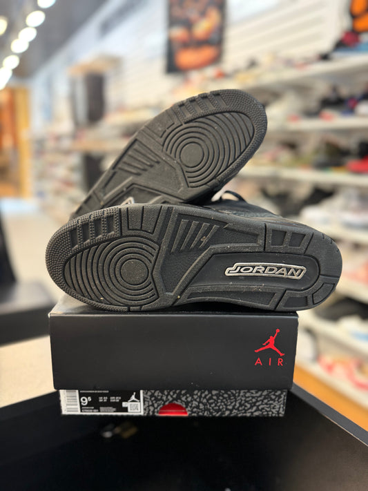 *USED* Jordan 3 Retro Black Cat