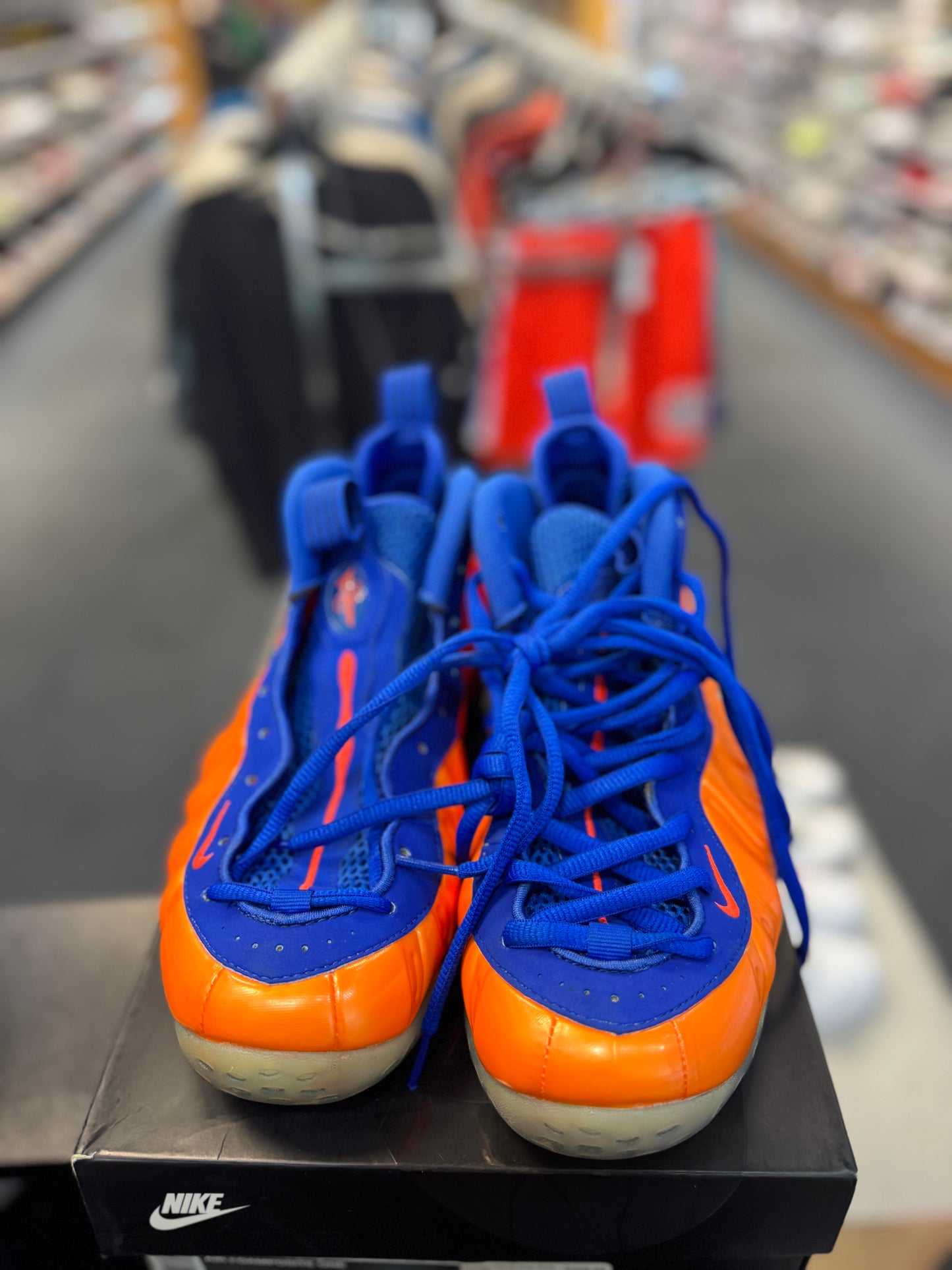 *USED* Nike Air Foamposite One Knicks