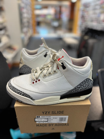 *USED* Jordan 3 Retro White Cement Reimagined