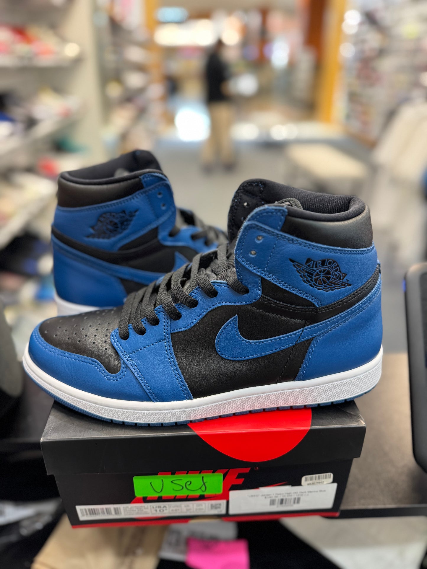 *USED* Jordan 1 Retro High OG Dark Marina Blue