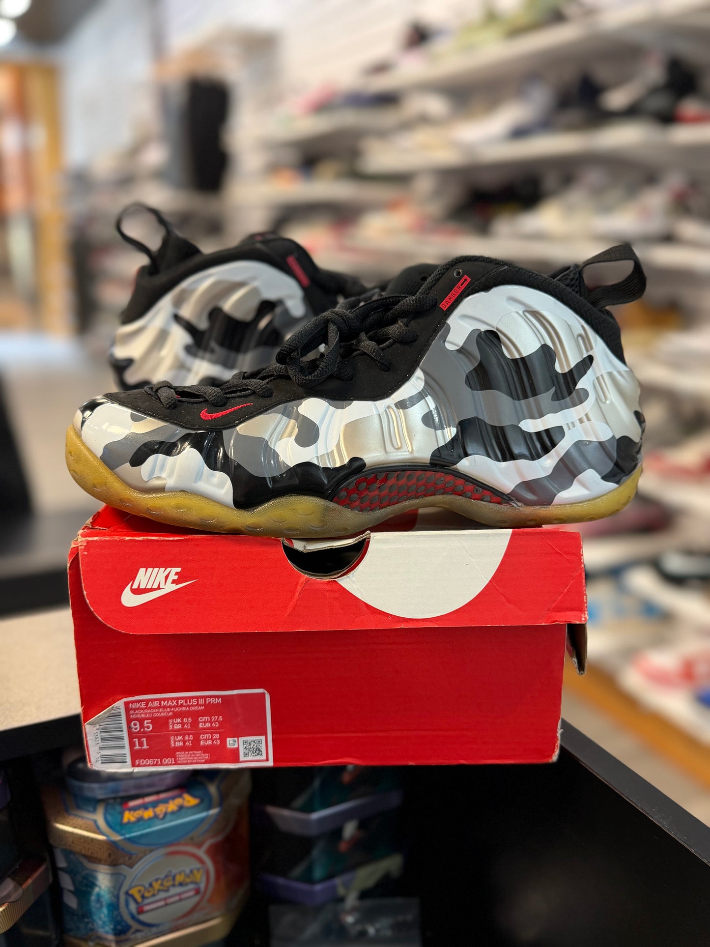 *USED* Nike Air Foamposite One Fighter Jet
