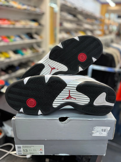 *USED* Jordan 14 Retro Black Toe (2024)
