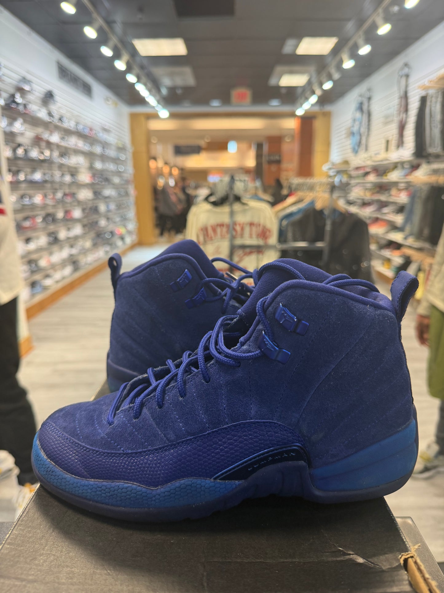 *USED* Jordan 12 Retro Deep Royal (GS)