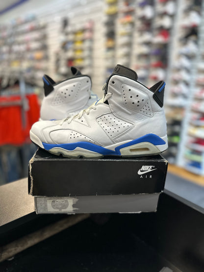 *USED* Jordan 6 Retro Sport Blue