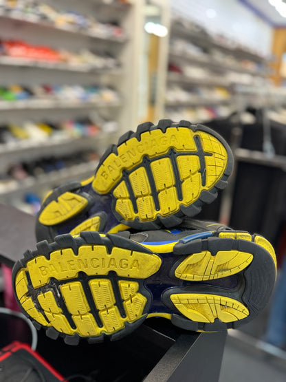 *USED* Balenciaga Track Trainer Black Yellow