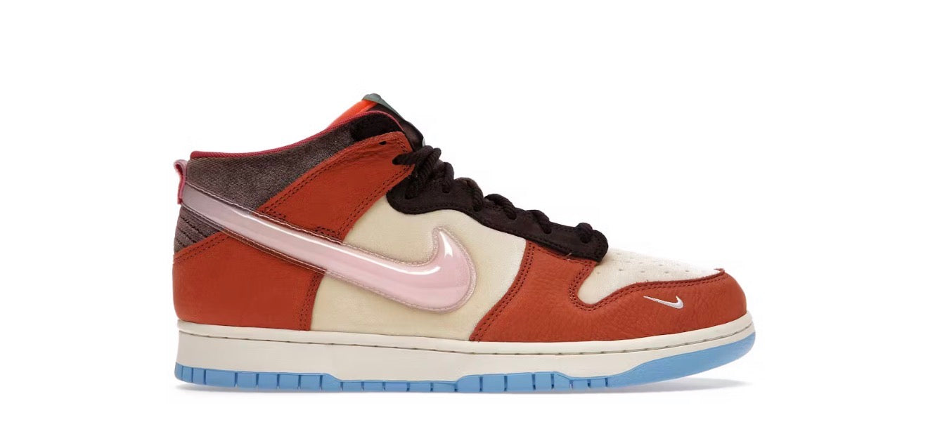 Nike Dunk Mid Social Status Free Lunch Chocolate Milk
