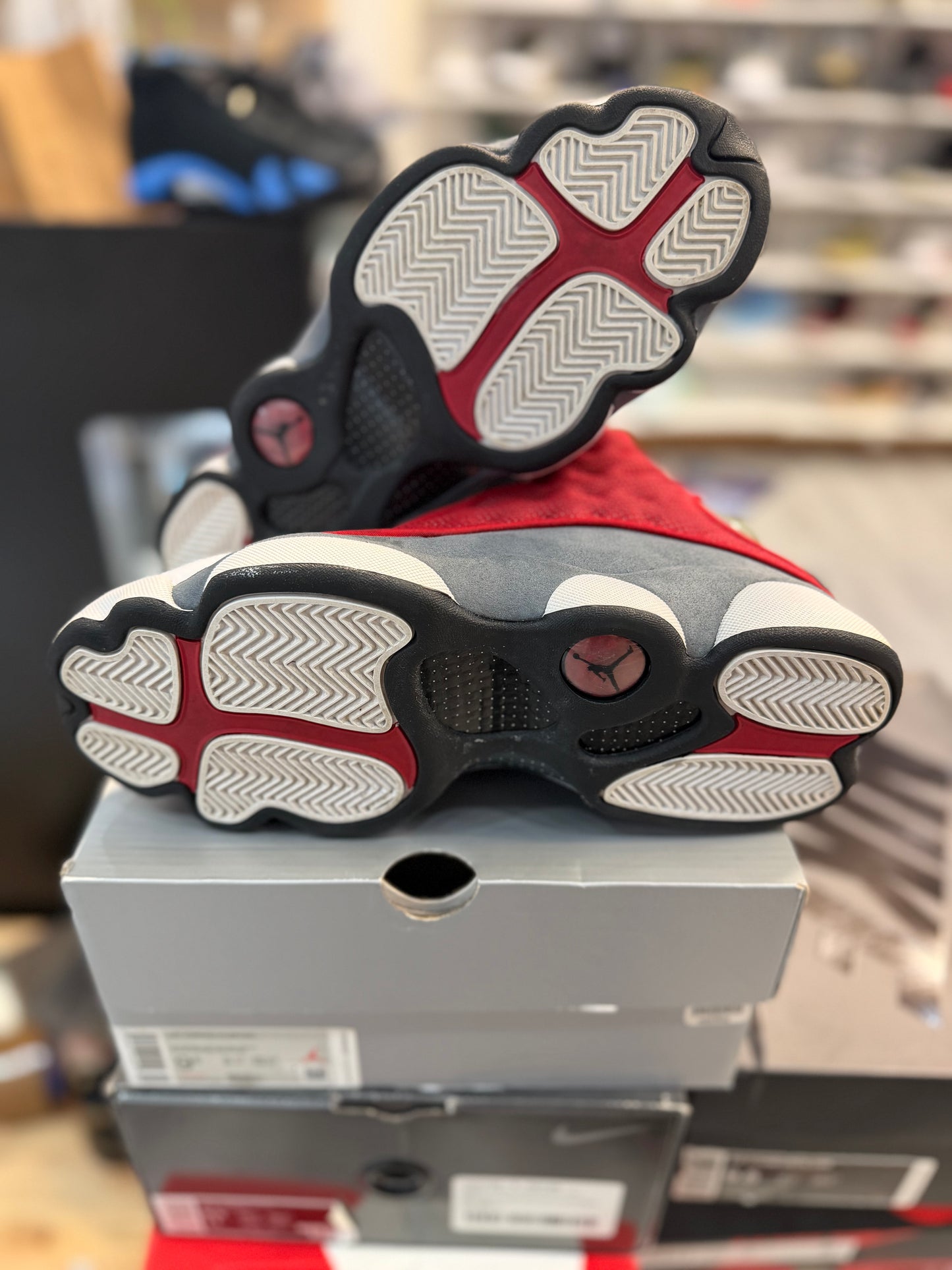 *USED* Jordan 13 Retro Gym Red Flint Grey