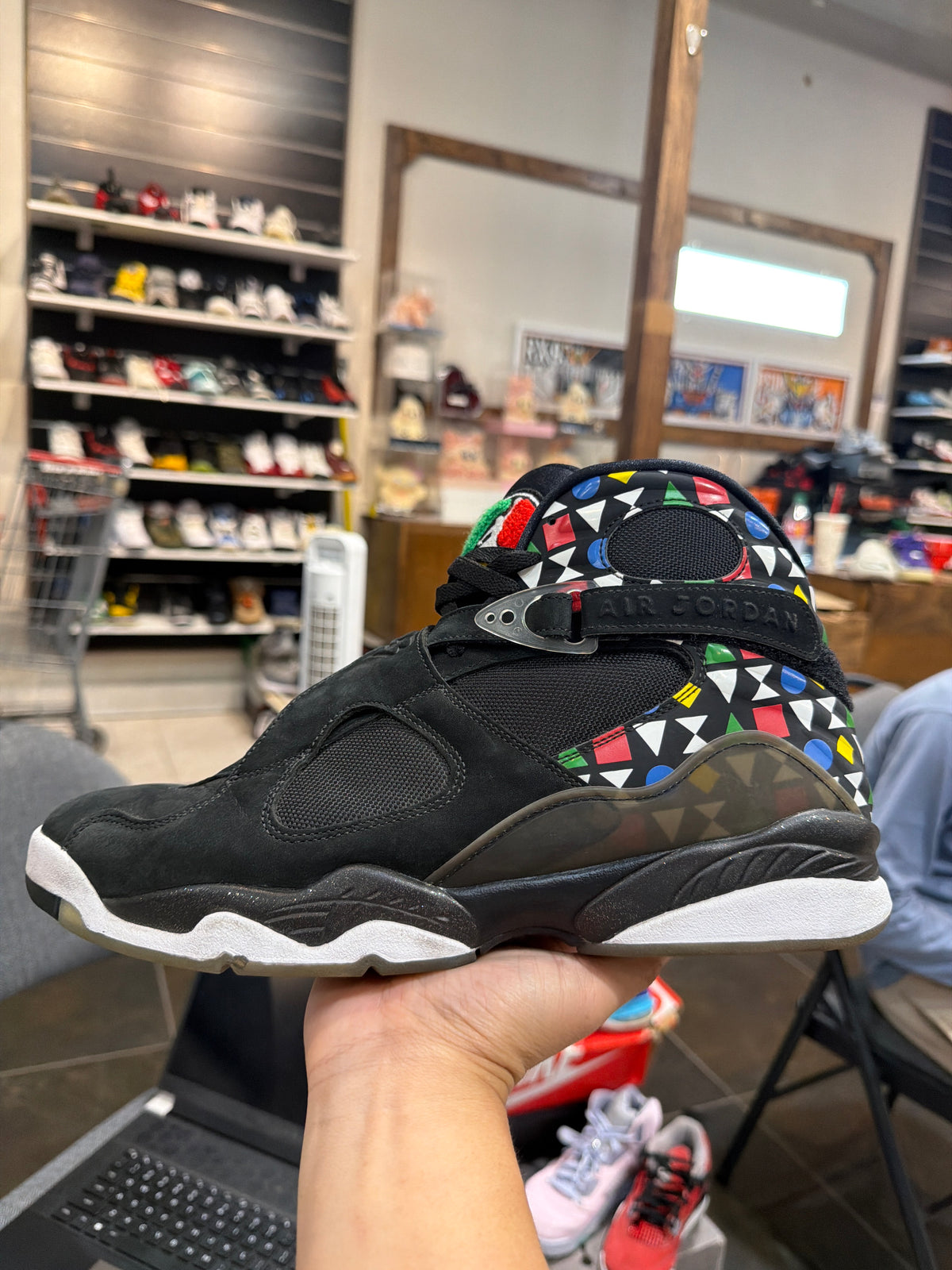 *USED* Jordan 8 Retro Quai 54 (2019)