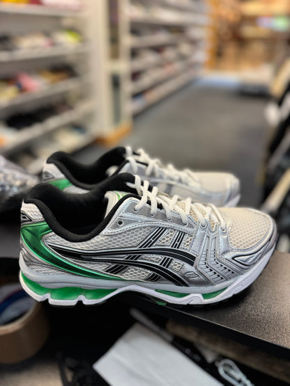 *USED* ASICS Gel-Kayano 14 White Malachite Green