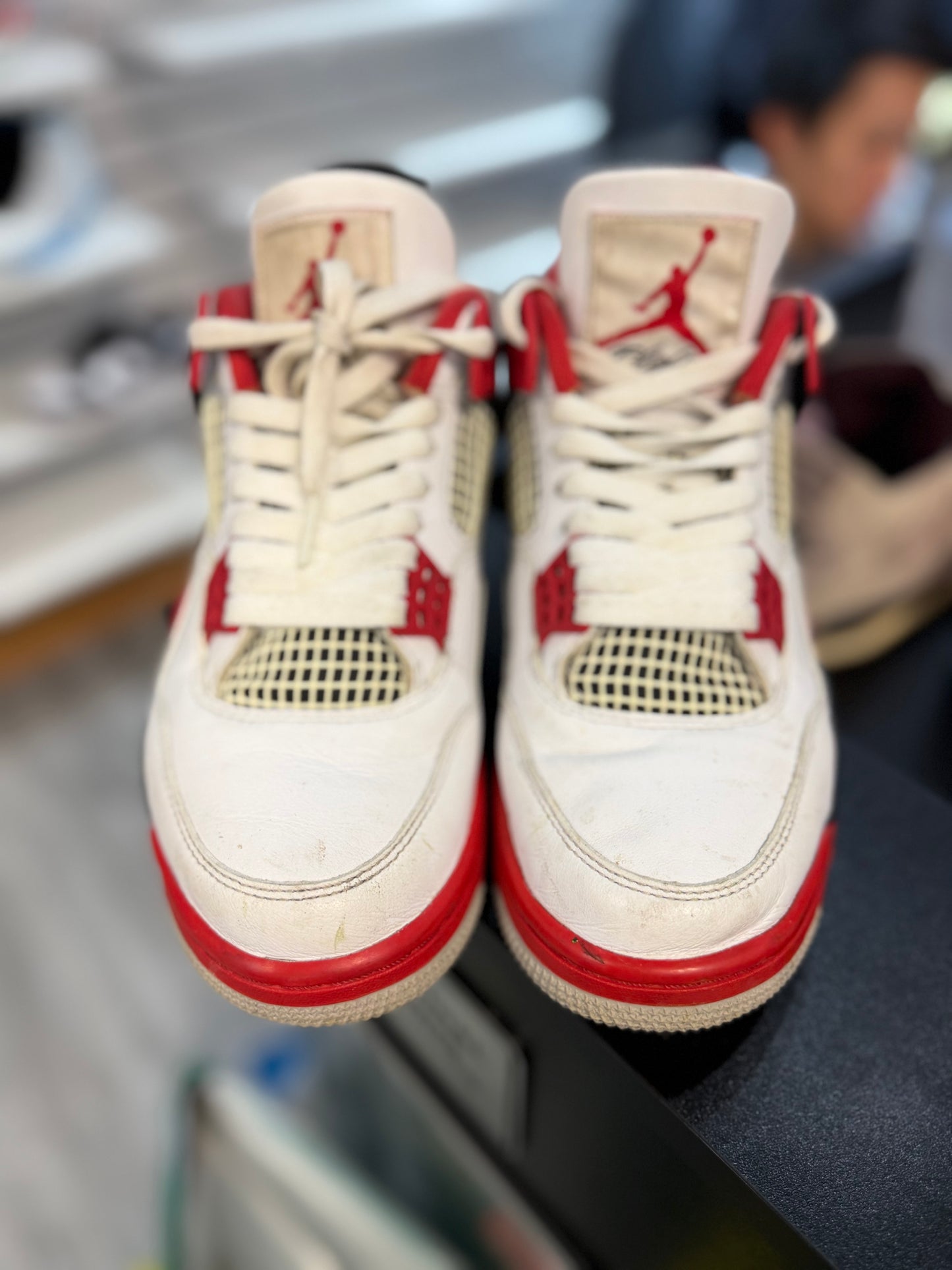 *USED* Jordan 4 Retro Fire Red (2020)