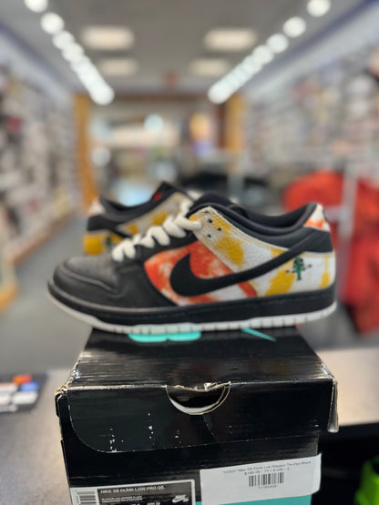 *USED* Nike SB Dunk Low Raygun Tie-Dye Black