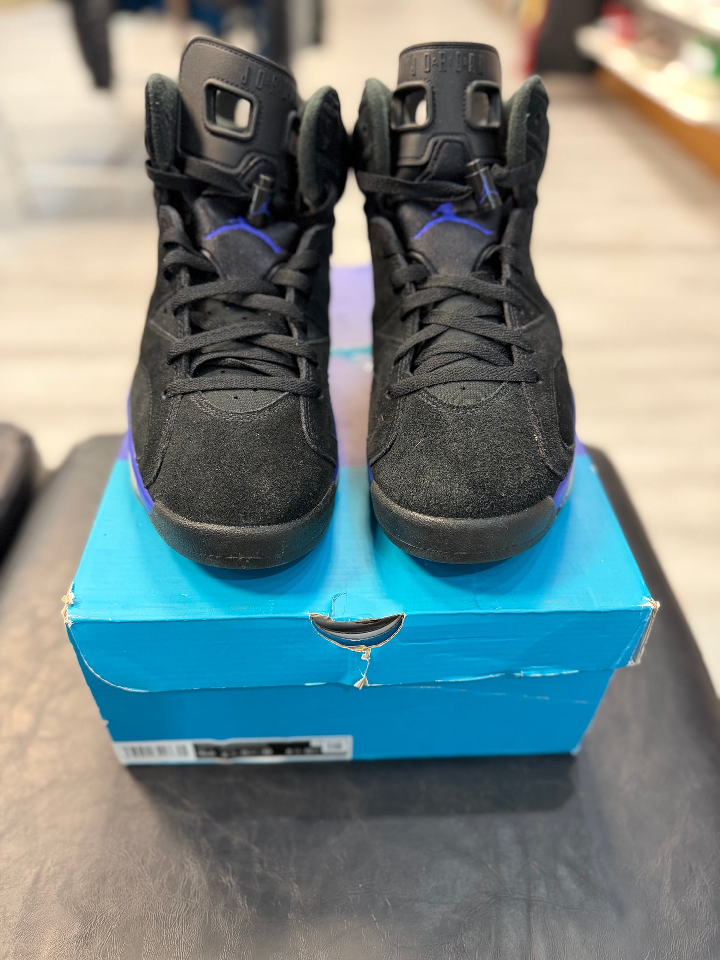 *USED* Jordan 6 Retro Aqua