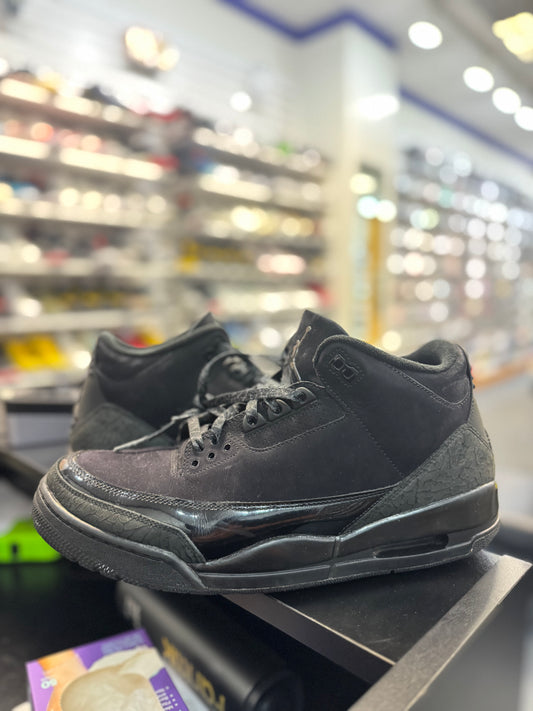 *USED* Jordan 3 Retro Black Cat (2025)