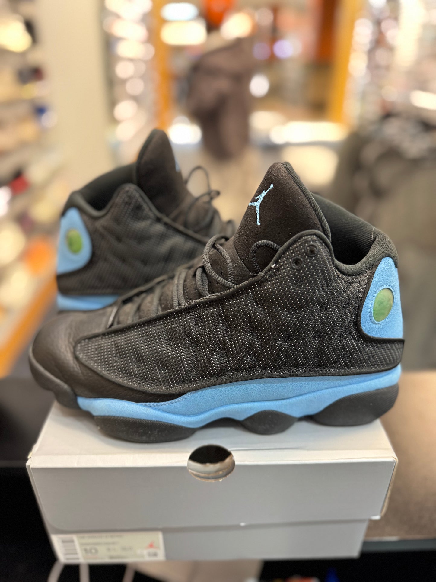 *USED* Jordan 13 Retro Black University Blue