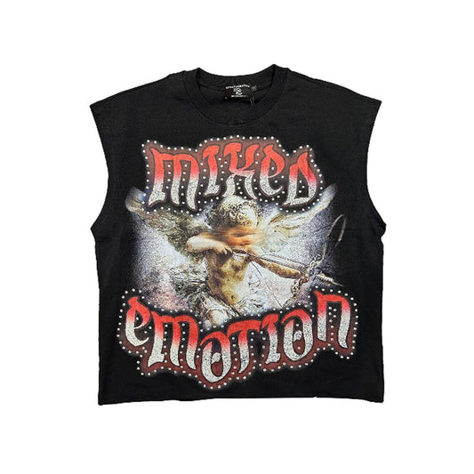 Mixed Emotion Sleeveless TEE Angel