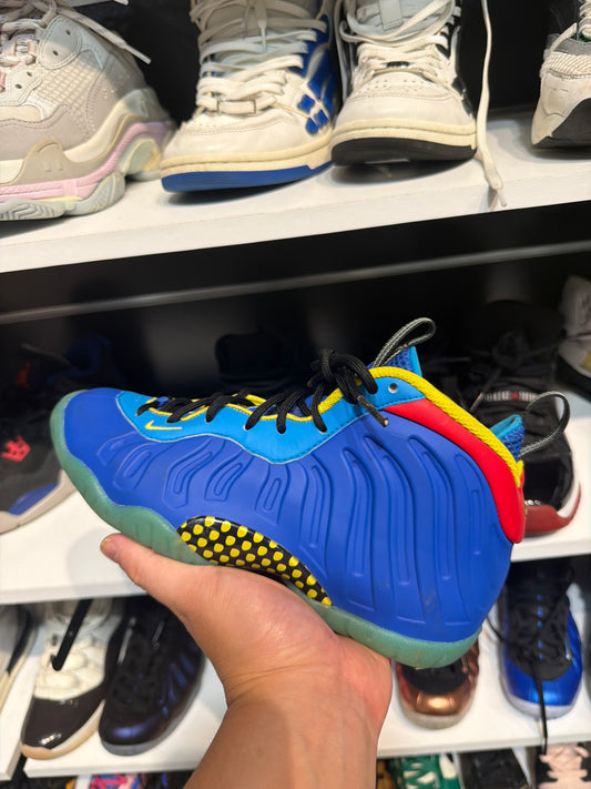 *USED* Nike Little Posite One Multi-Color Game Royal (GS)