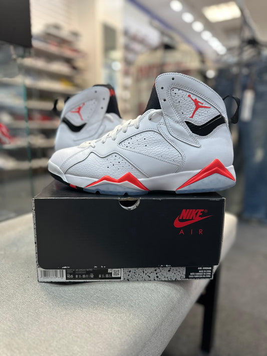 *USED* Jordan 7 Retro White Infrared