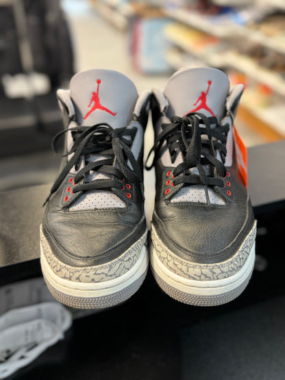 *USED* Jordan 3 Retro OG Black Cement (2024)