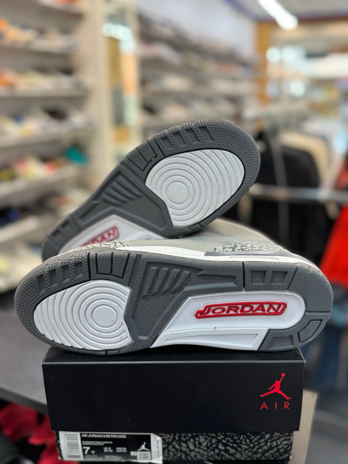 *USED* Jordan 3 Retro Cool Grey (2021) (GS)