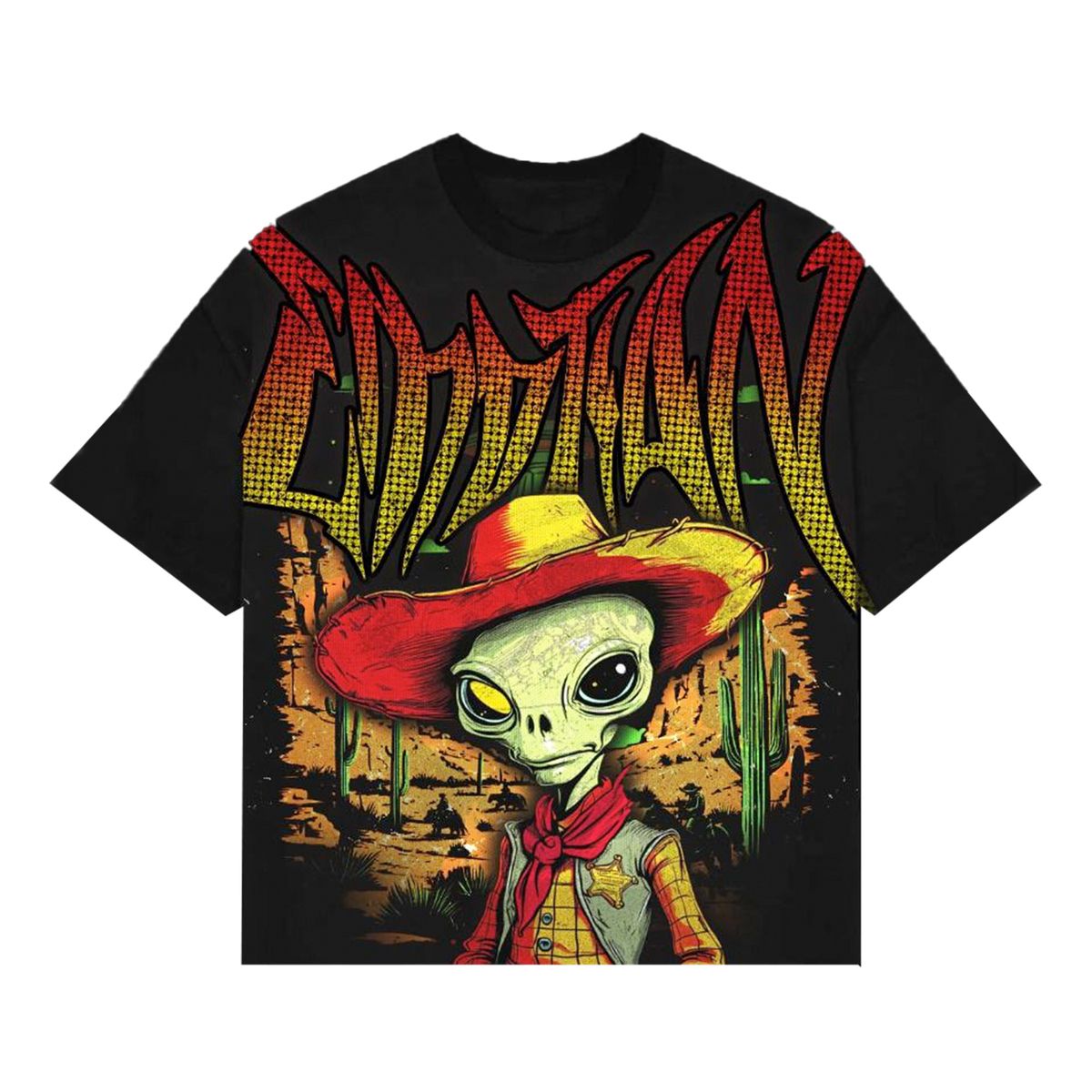 Mixed Emotion TEE Alien