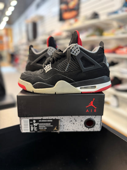*USED* Jordan 4 Retro Bred (2019)