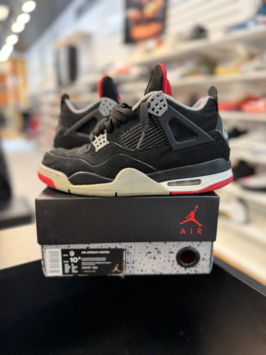 *USED* Jordan 4 Retro Bred (2019)