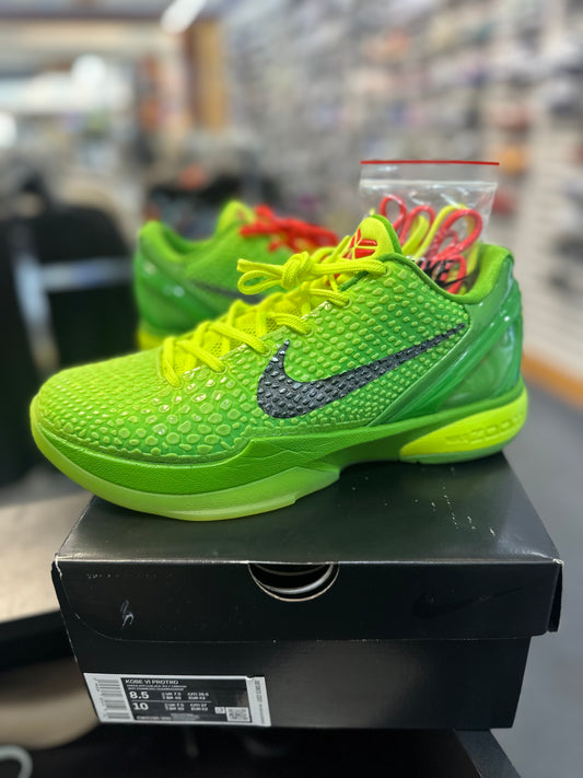 *USED* Nike Kobe 6 Protro Grinch (2020)