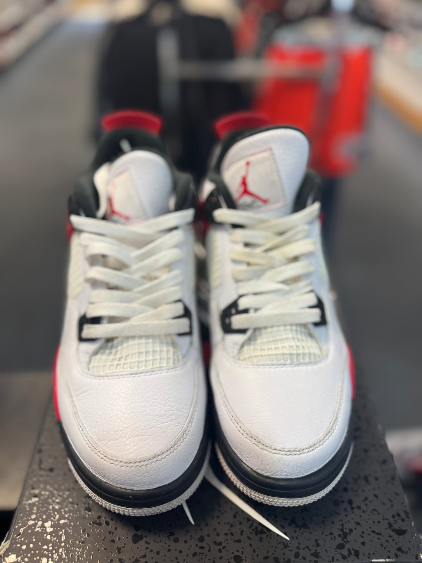 *USED* Jordan 4 Retro Red Cement (2025) (GS)