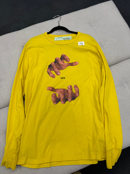 Off White Yellow Longsleeve