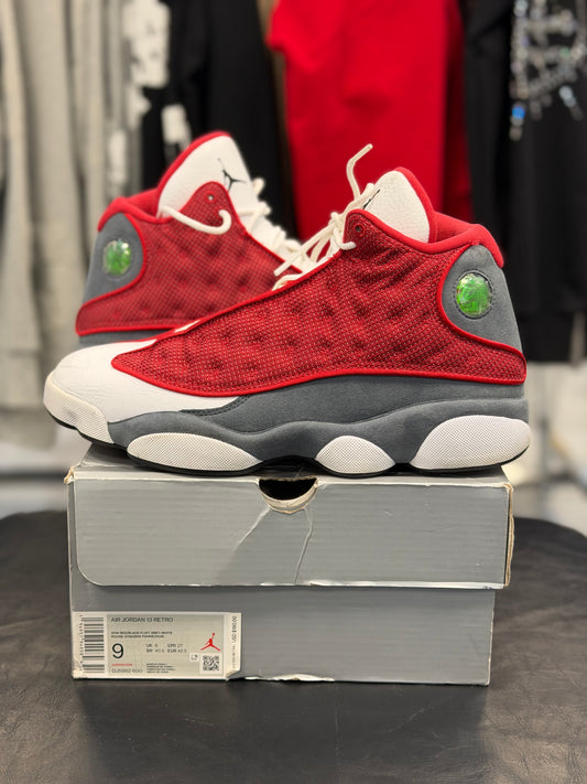 *USED* Jordan 13 Retro Gym Red Flint Grey