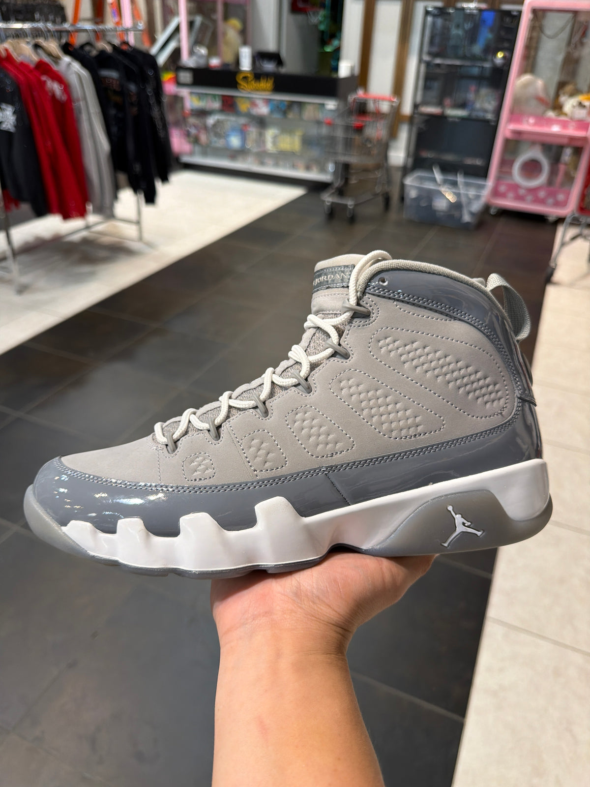 *USED* Jordan Retro 9 Cool Grey