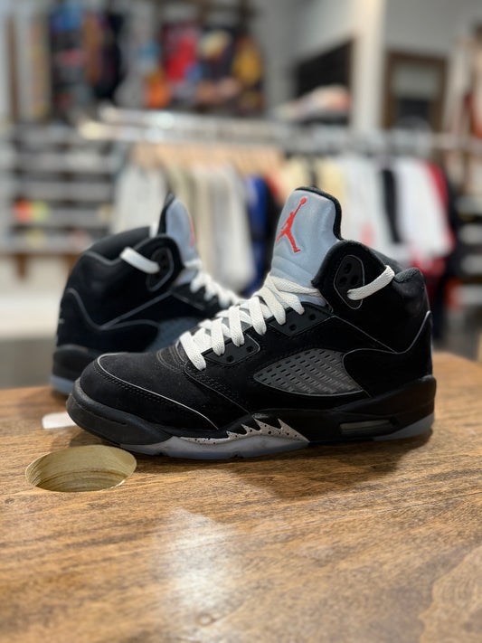 *USED* Jordan 5 Retro OG Black Metallic Reimagined (GS)