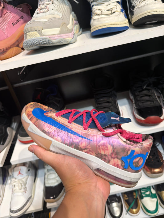 *USED* Nike KD VI 6 Aunt Pearl (GS)