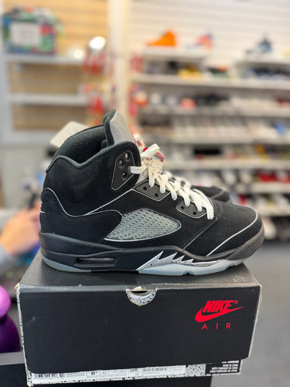 *USED* Jordan 5 Retro OG Black Metallic Reimagined