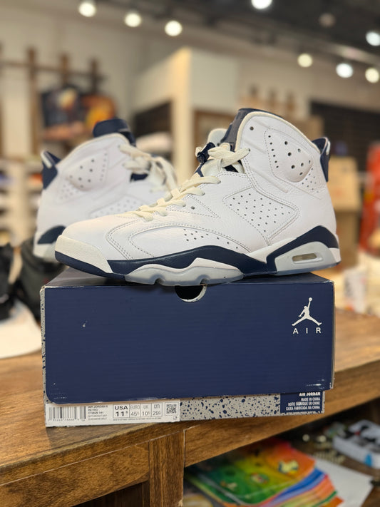 *USED* Jordan 6 Retro Midnight Navy