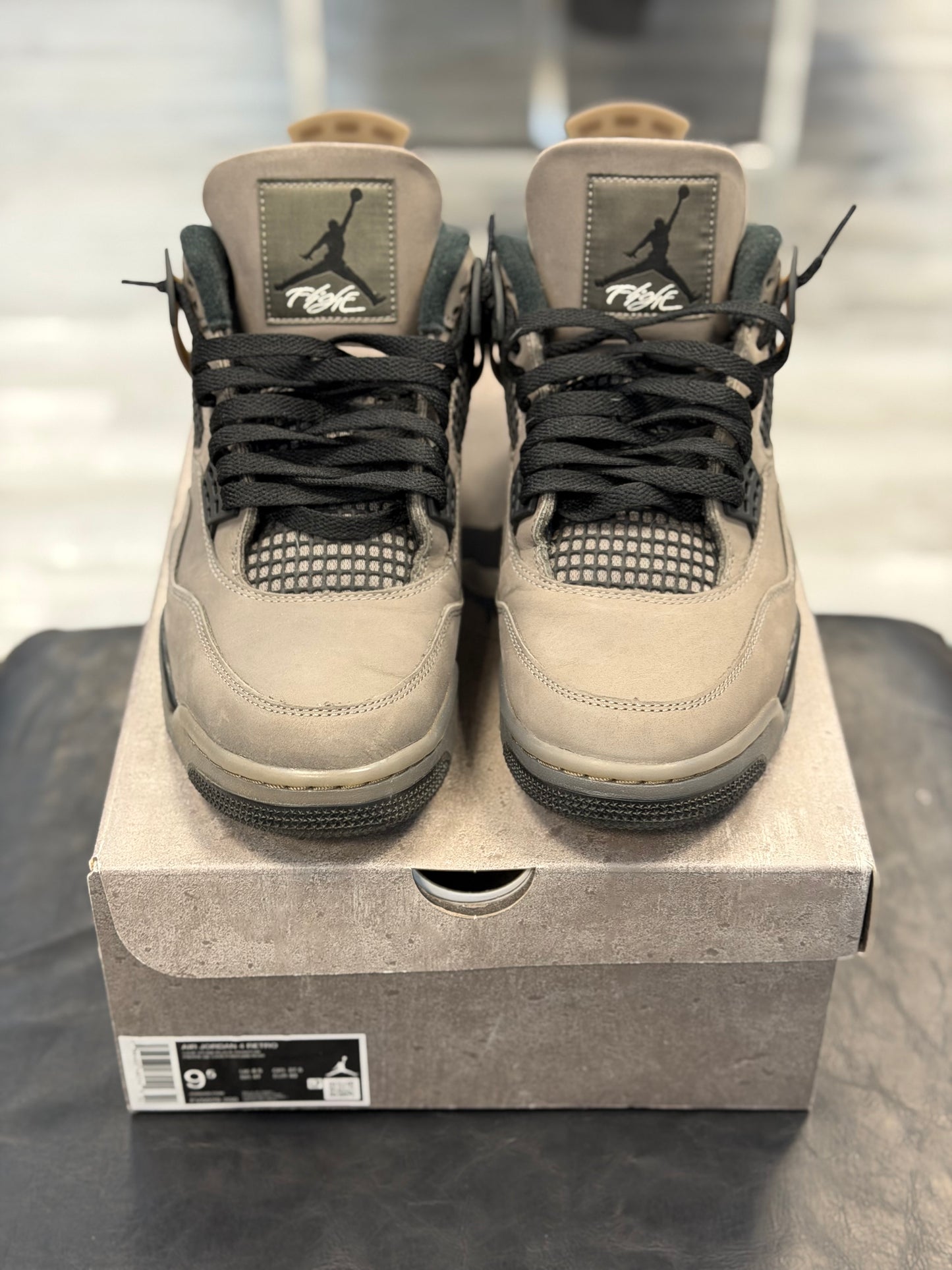 *USED* Jordan 4 Retro Cave Stone