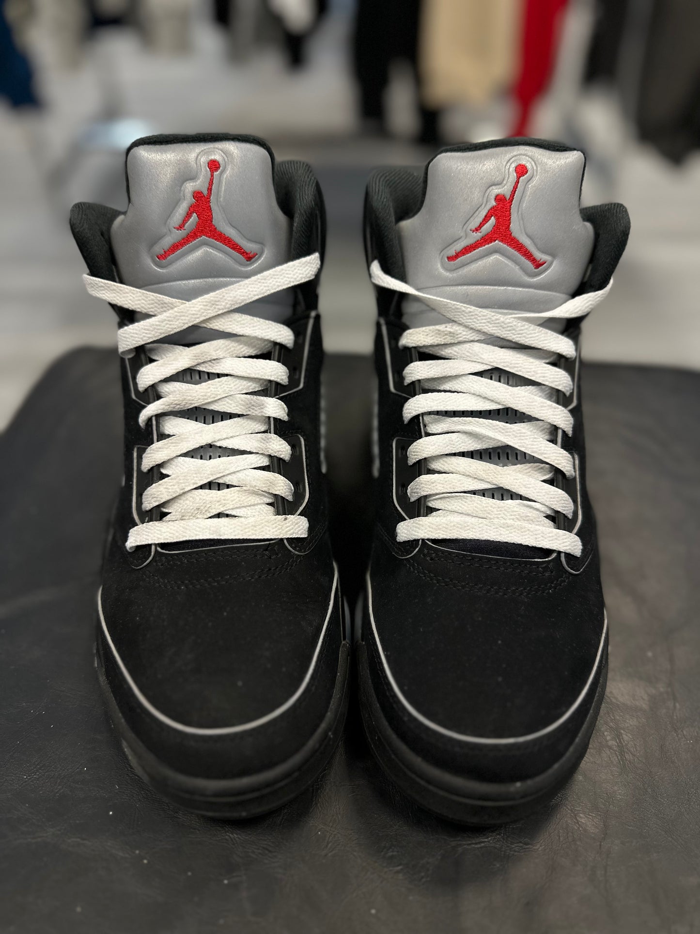 *USED* Jordan 5 Retro OG Black Metallic Reimagined