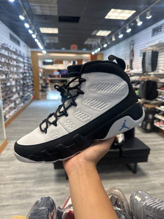 *USED* Jordan 9 Retro University Blue